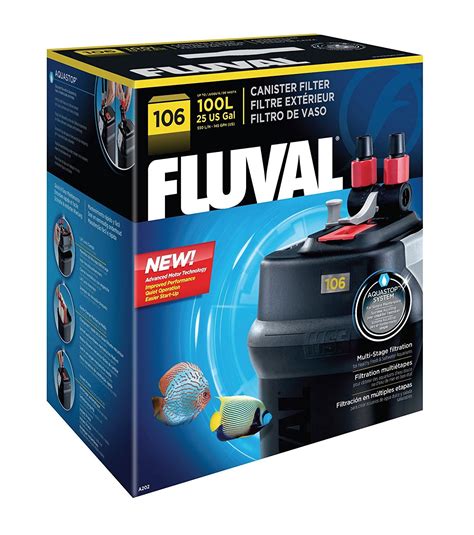 Fluval 106 Canister Filter : Amazon.in: Pet Supplies