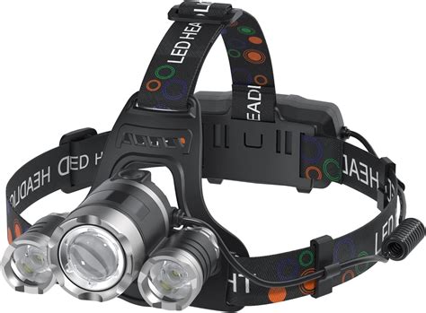 Buy Headlamp Rechargeable USB Headlamps 6000 High Lumens Super ...