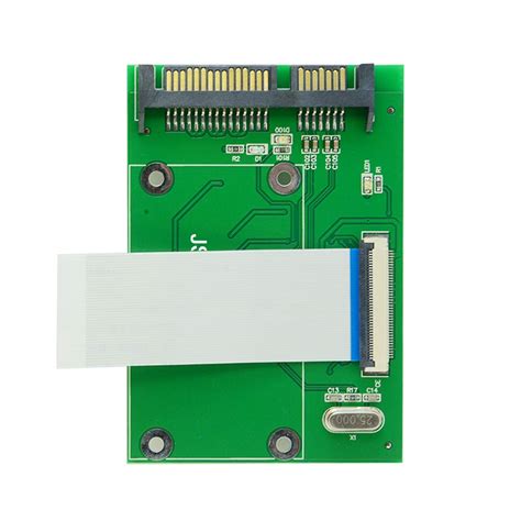 Cablecc 40 Pin ZIF CE 1.8 Inch SSD/HDD to SATA Adapter Board with LIF ...