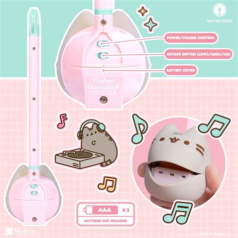 Otamatone Pusheen The Cat Electronic Portable Music India | Ubuy