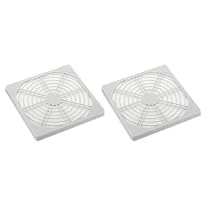 PATIKIL 120mm Fan Finger Grill, 2 Pack Grill Protector Guard Fan ...