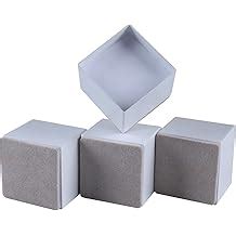 Buy RCHYFEED Furniture Risers Heavy Duty 2 inch Solid Steel, Wider Bed ...