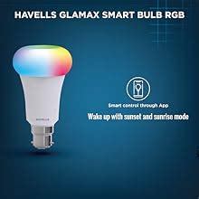 Havells Glamax 9W B22 Smart Wi-Fi Enabled Bulb