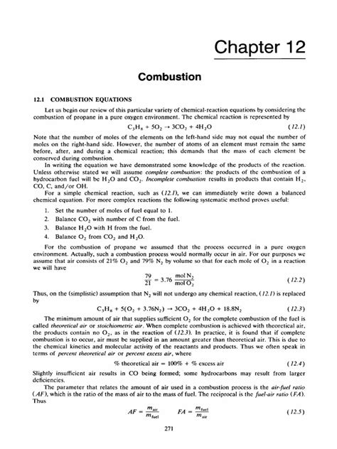 Combustion | PDF | Combustion | Enthalpy