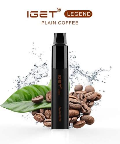 IGET LEGEND - PLAIN COFFEE | VAPE DIRECT