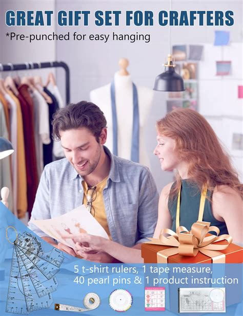 Buy Tshirt Ruler Guide for Vinyl Alignment, T Shirt Rulers to Center ...