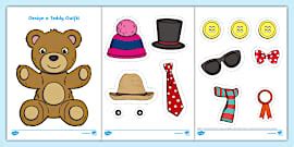 Design a Bear's Outfit Worksheet