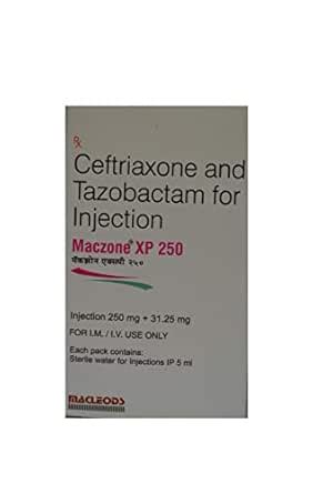 Maczone Xp 250 mg Injection 1's : Amazon.in: Health & Personal Care