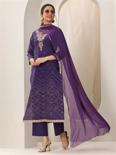 Bandhani Suits - Buy Bandhani Suits Online in India | Libas