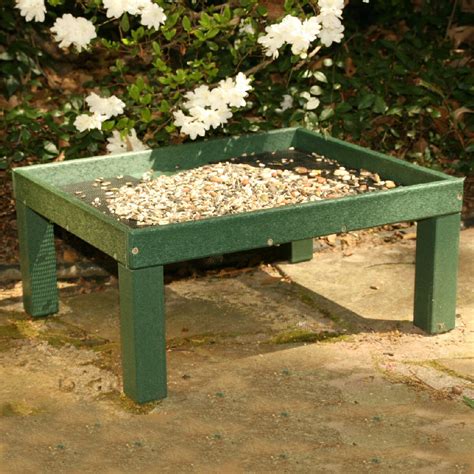 Ground Platform Recycled Bird Feeder | Momma's Home Store