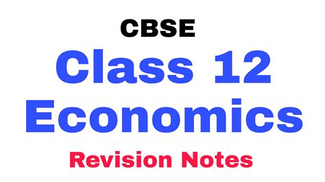 Image result for Class 12 Economics Notes