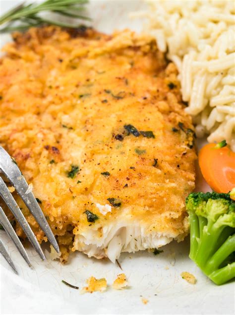 Parmesan Crusted Tilapia - A Cedar Spoon