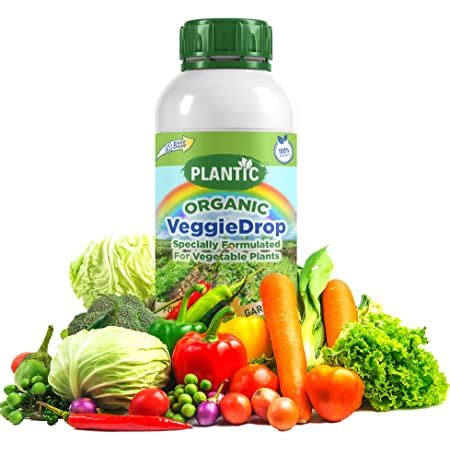 PLANTIC All-in-One Organic Plant Food Liquid Fertilizer for All Indoor ...