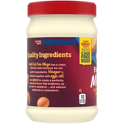 Kraft Low Fat Mayo Nutrition Facts | Besto Blog