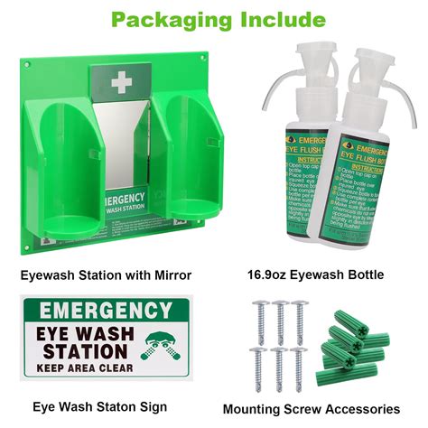 Yzzwer Portable Eyewash Station OSHA-Approved - India | Ubuy