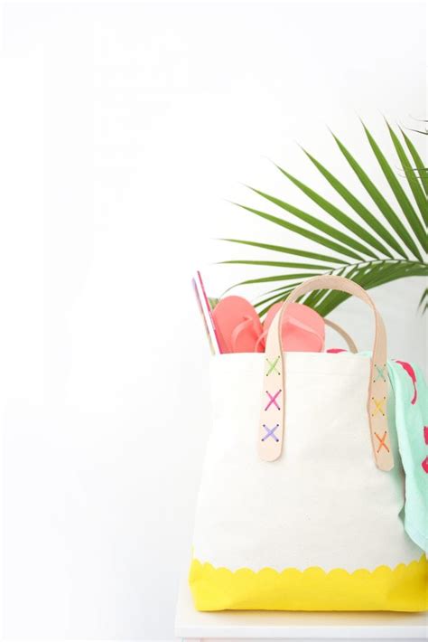 Image result for Canvas Leather Tote Pattern Tutorial