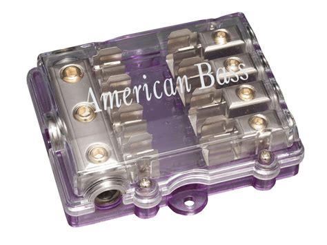American Bass Fuse Blocks | Car Audio Equipment | Subwoofers