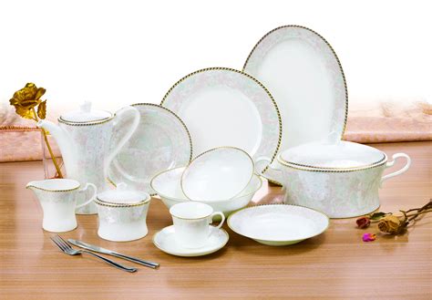 Elegant Bone China Dinner Sets Dinnerware Luxury New Design Porcelain ...