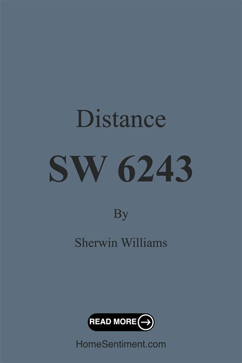 Distance SW 6243 by Sherwin Williams | Paint Reviews, Hues & Finishes ...