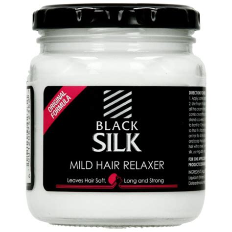 Black Silk Hair Relaxer 225ml - Superb Hyper