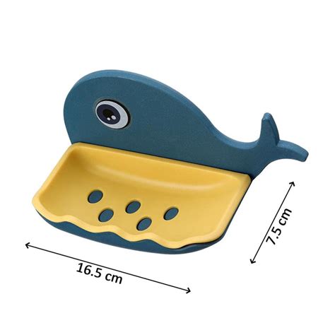 4747 Fish Shape Soap Dish Adhesive Waterproof Wall — DeoDap