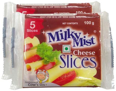 Spar Combo - Milky Mist Cheese - Slices, 100g (Pack of 2) Promo Pack ...
