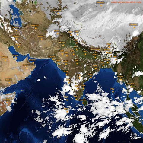 INSAT Weather: Latest Satellite Images And Maps Of India