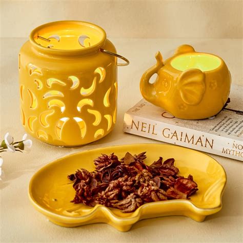 Buy Bleam Elephant Ceramic Hanging Lantern from Home Centre at just INR ...