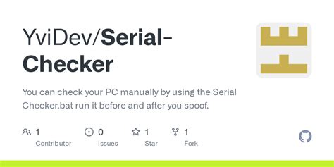Serial Number Checker 的图像结果