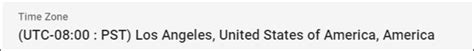 Configure Time Zone