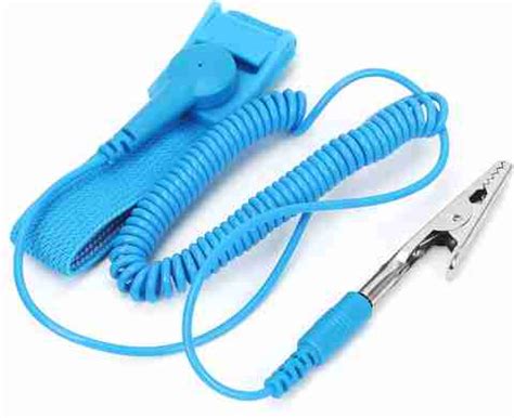 DISHIVA ESD Wrist Strap Grounding Wristband Adjustable Antistatic ...