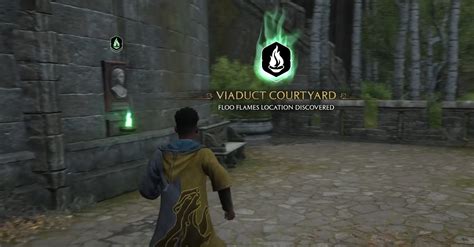 All Floo Flame locations and how to fast travel in Hogwarts Legacy