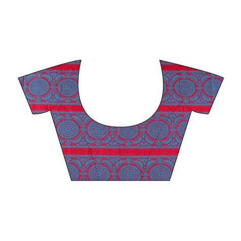 Navy Blue Thread Jacquard Blouse Material – Palam Silks