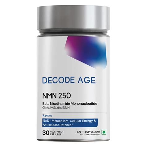 Buy NMN 250mg Capsules online at Decode Age| NMN Supplement – Decode ...