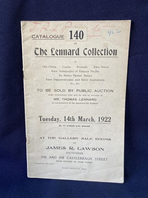 Sydney Rare Book Auctions