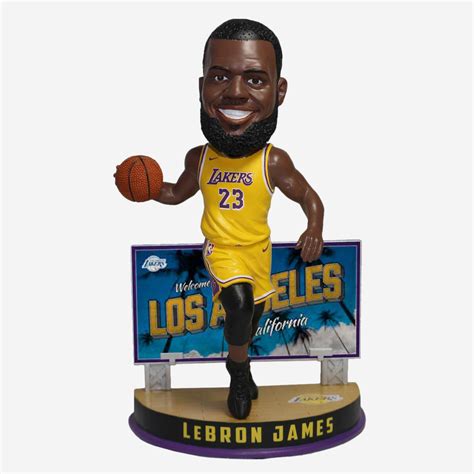 FOCO LeBron James Los Angeles Lakers Billboard Bobblehead