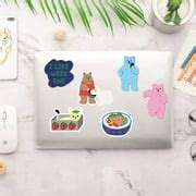 Buy Stickers for Notebook 40 Packs, Cute Bear Waterproof Aesthetic ...