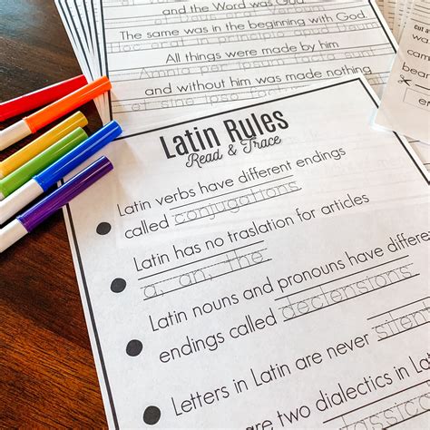 Latin Numbers 1-10 Worksheet Packet | Made By Teachers - Worksheets Library