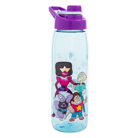Steven Universe Characters Water Bottle With Screw-Top Lid | Holds 28 ...