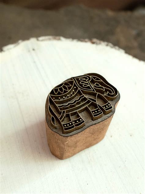 Buy Elephant Wooden Block Art | Handcrafted| For Sale