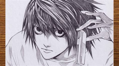 How to Draw L Death Note 的图像结果