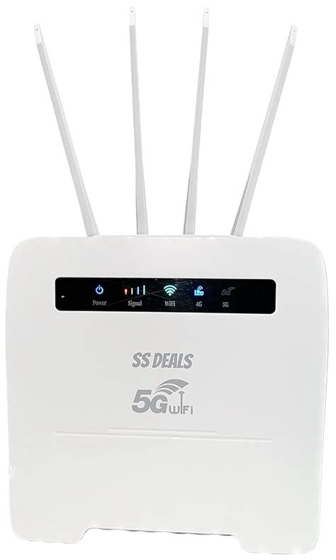 SS DEALS 5G Sim WiFi Router | 5G 4G+ Cat 11 LTE All SIM Support ...