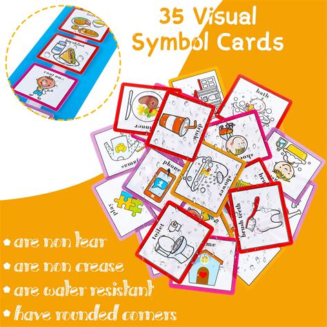 Buy 35 Pieces Visual Schedule Cards for Kids Routine Cards Home Chore ...