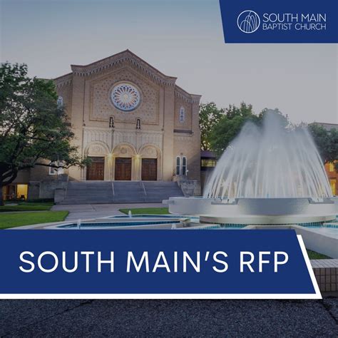 South Main's RFP | South Main Baptist Church