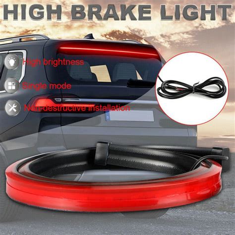 PECUNIA LED Third Brake Light, Henlight Universal LED Brake Light Strip ...