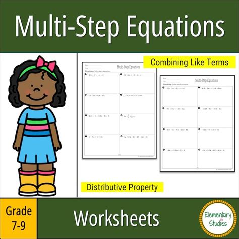 Image result for Math Antics Solving Multi-Step Equations