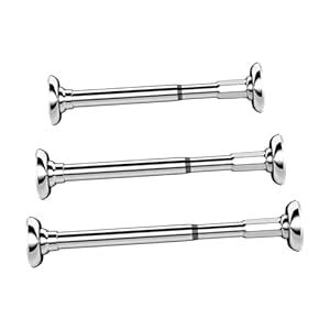 CLUB BOLLYWOOD®Telescopic Clothing Rod Closet Hanging Pole for Laundry ...