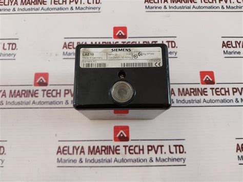 Siemens Lae10 Flame Safeguard Controller 220-240V~ 50-60Hz Rg 5F088 ...