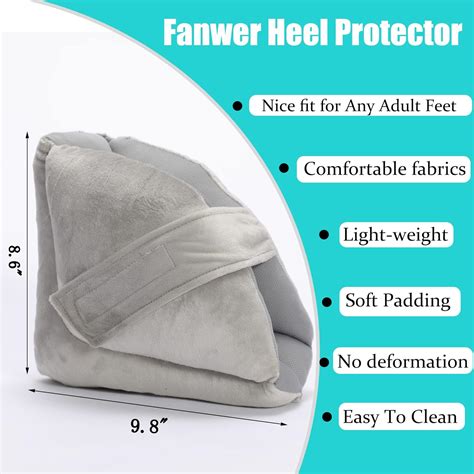 Buy Fanwer Heel Protectors for Pressure Sores - Foot Suppot Pillow ...