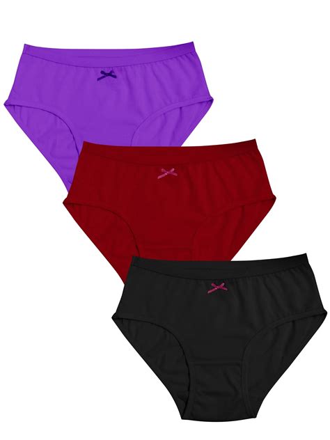 Cotton Hipster Briefs | Breathable | Elasticated Waistband | Red, – D'chica